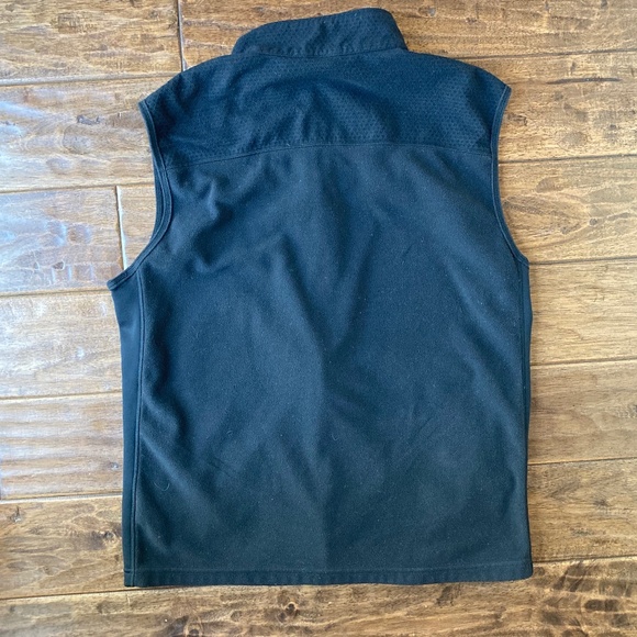 Nike Sphere Thermal Vest Men's Fleece Vest Size XL Full Zip Sleeveless Black - Picture 2 of 8